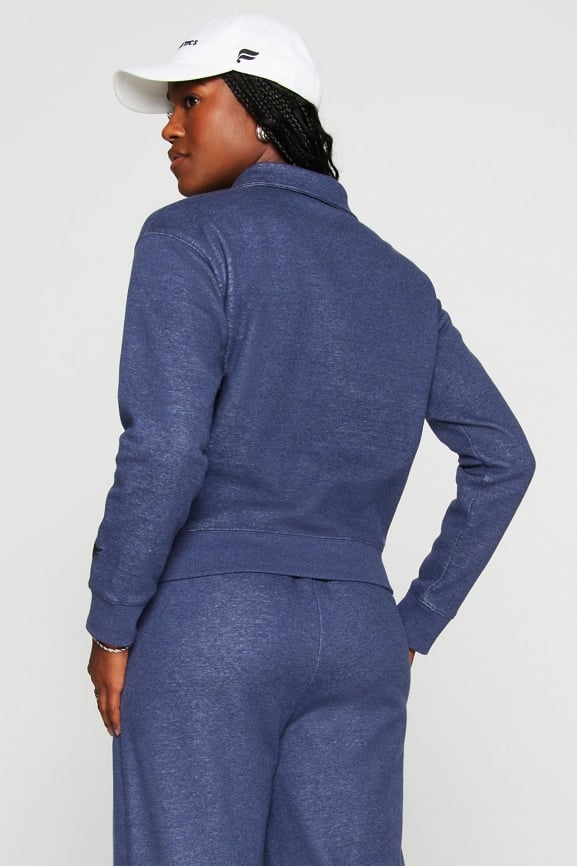 Cozy Fleece Half Zip Sweatshirt