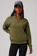 Cozy Fleece Half Zip Sweatshirt - Fabletics Canada