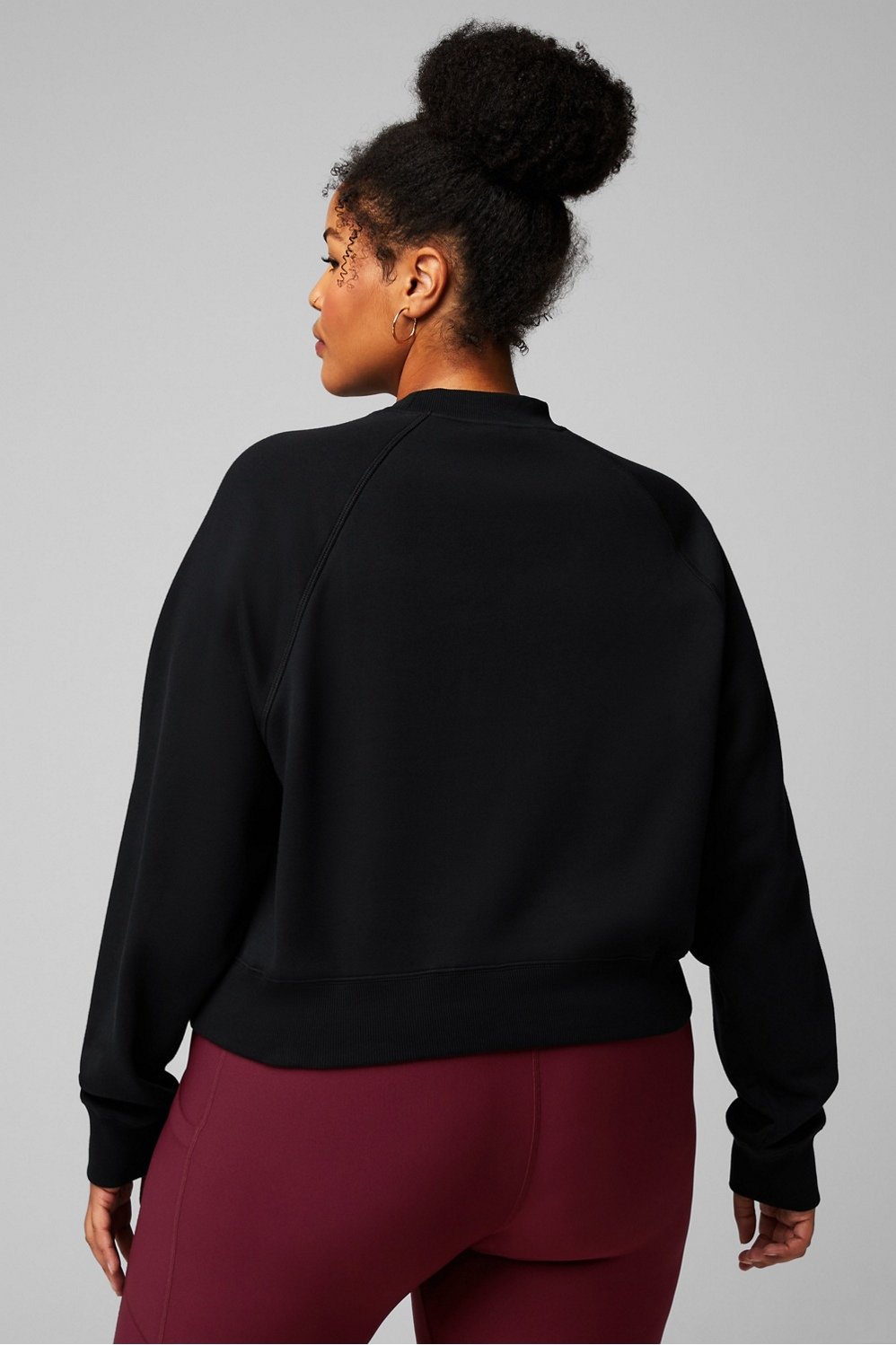 Cozy Fleece Raglan Sweatshirt