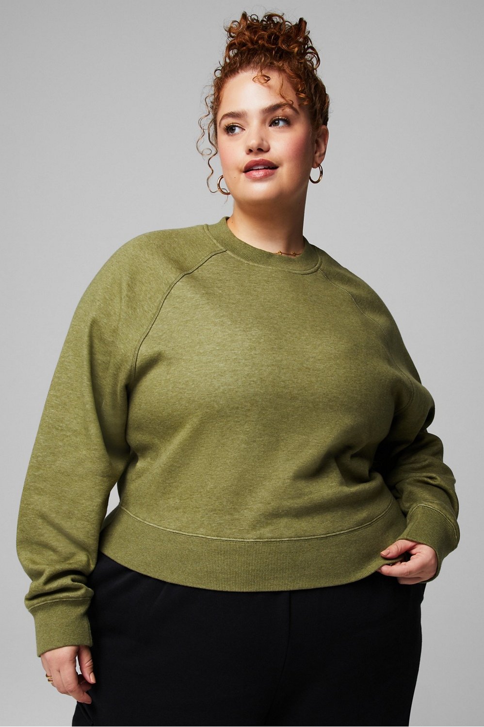 Women's Plus Size Serious Sweats Raglan Sweatshirt