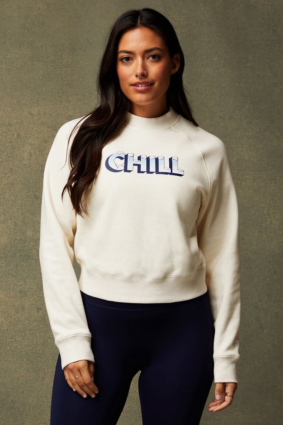 Cozy hotsell fleece sweatshirt