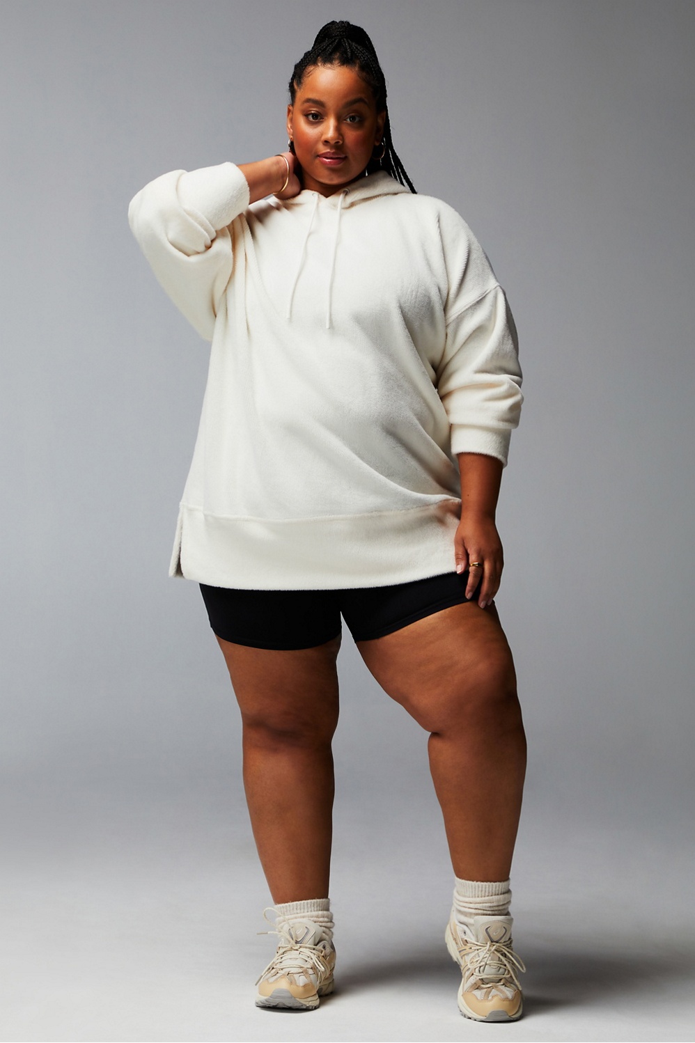 Cozy Cord Oversized Hoodie - Fabletics