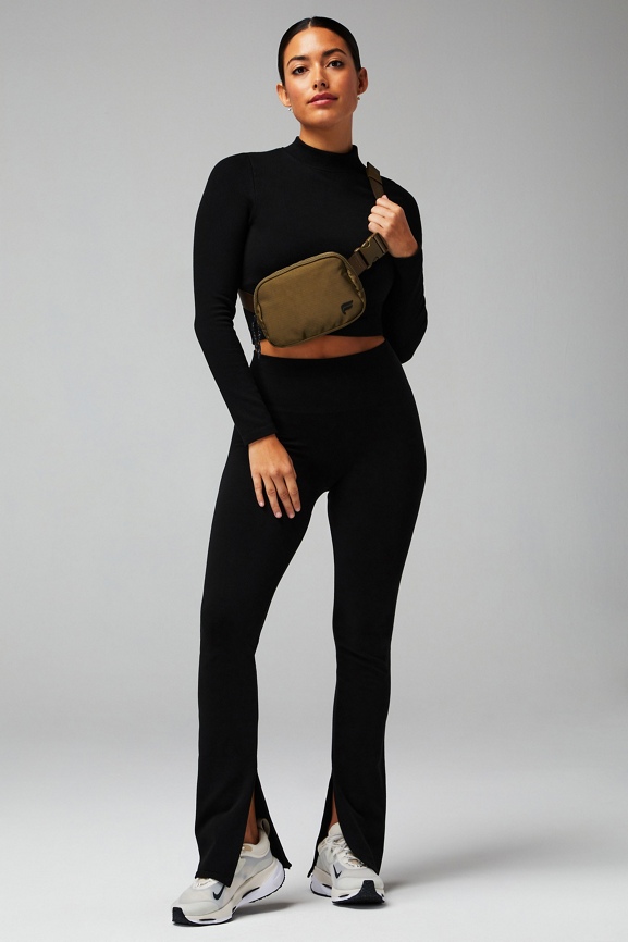Cloud Seamless Mock Neck Long-Sleeve Top - Fabletics