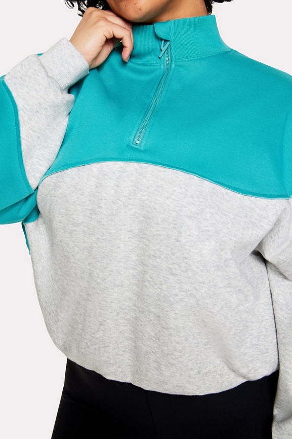 Major Label Half Zip Sweatshirt - Fabletics Canada