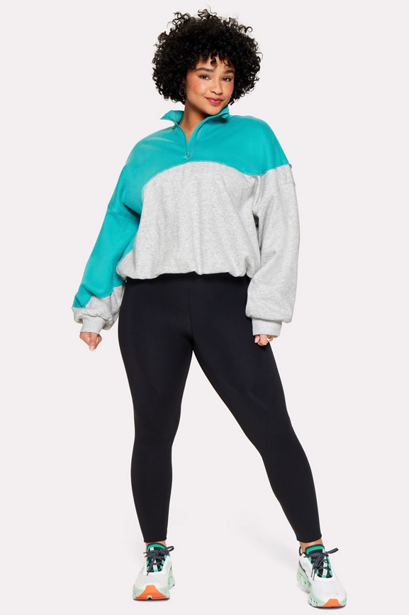 Major Label Half Zip Sweatshirt - Yitty