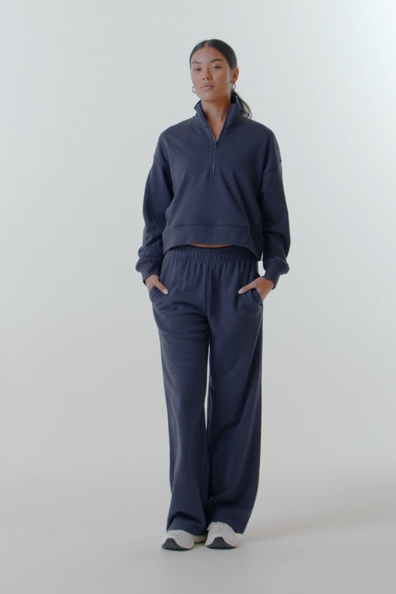 Year Round Terry Half Zip Sweatshirt - Fabletics