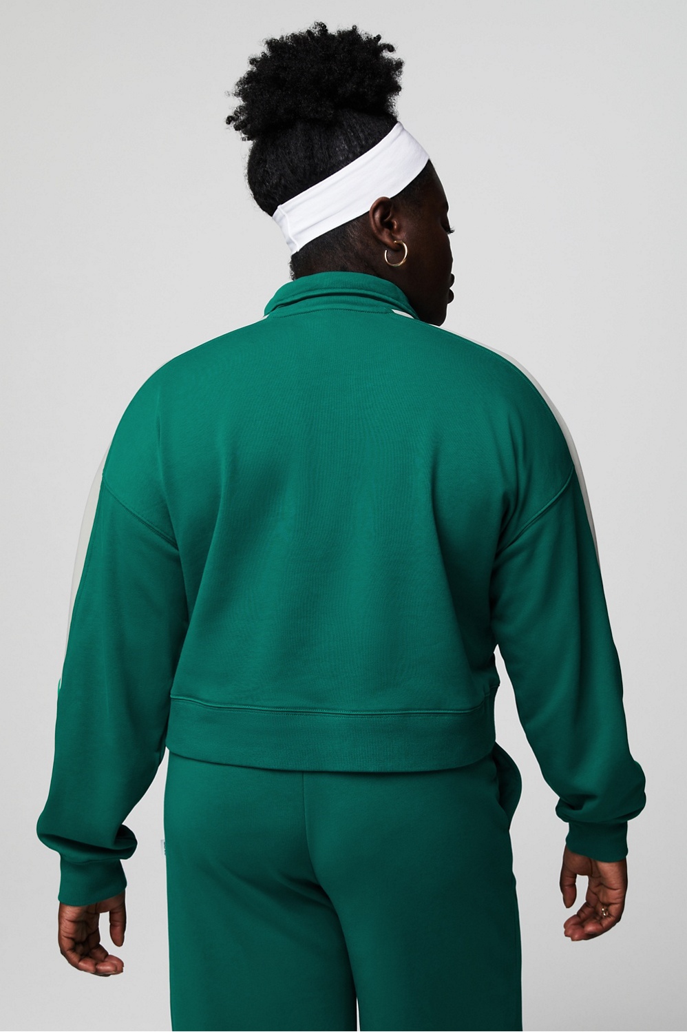 Year Round Terry Half Zip Sweatshirt - Fabletics Canada Year Round Terry Half Zip Sweatshirt - Fabletics Canada