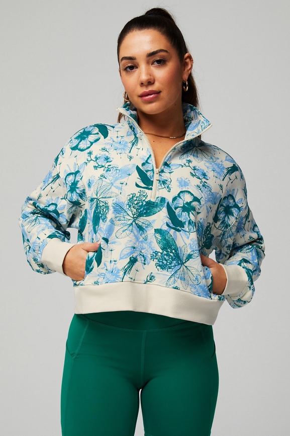 Year Round Terry Half Zip Sweatshirt - Fabletics