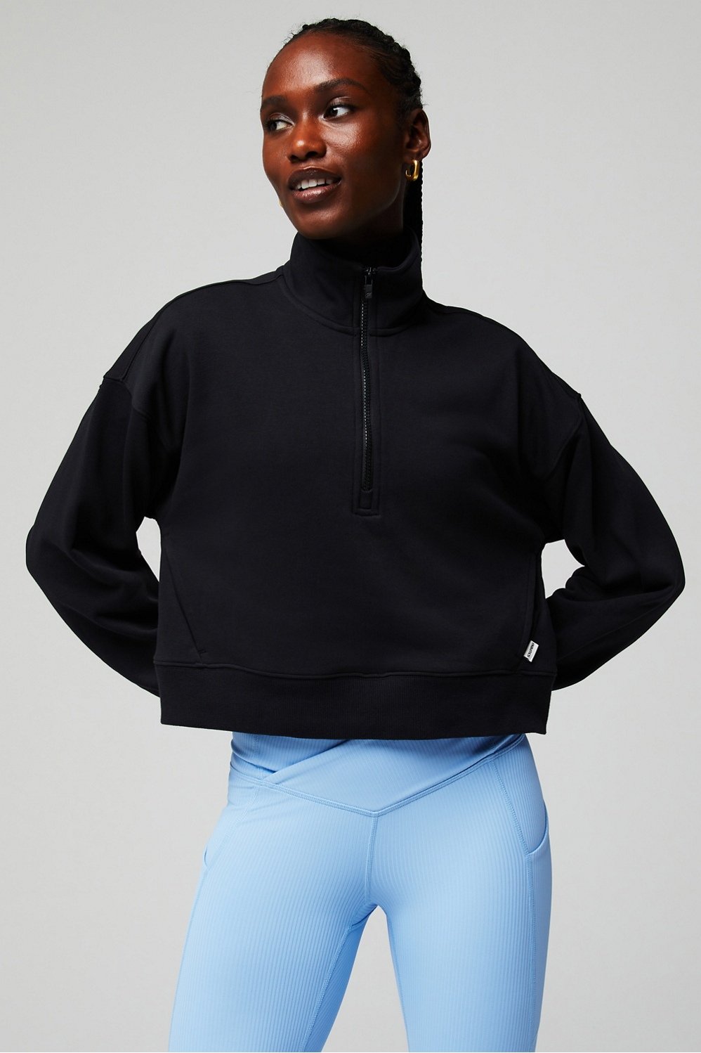 Year Round Terry Half Zip Sweatshirt - Fabletics