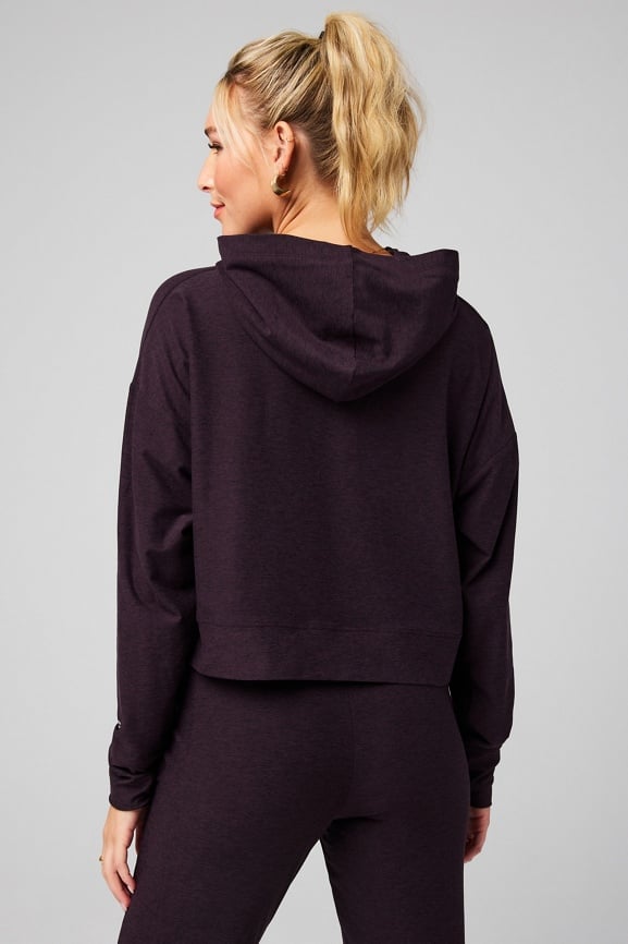 Cloud jersey cropped hoodie fabletics