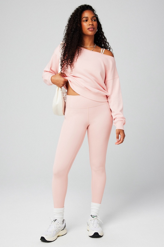 Year Round Terry Off Shoulder Sweatshirt - Fabletics