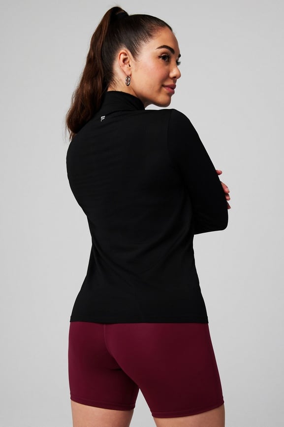 Top con cremallera Feather Tech+
