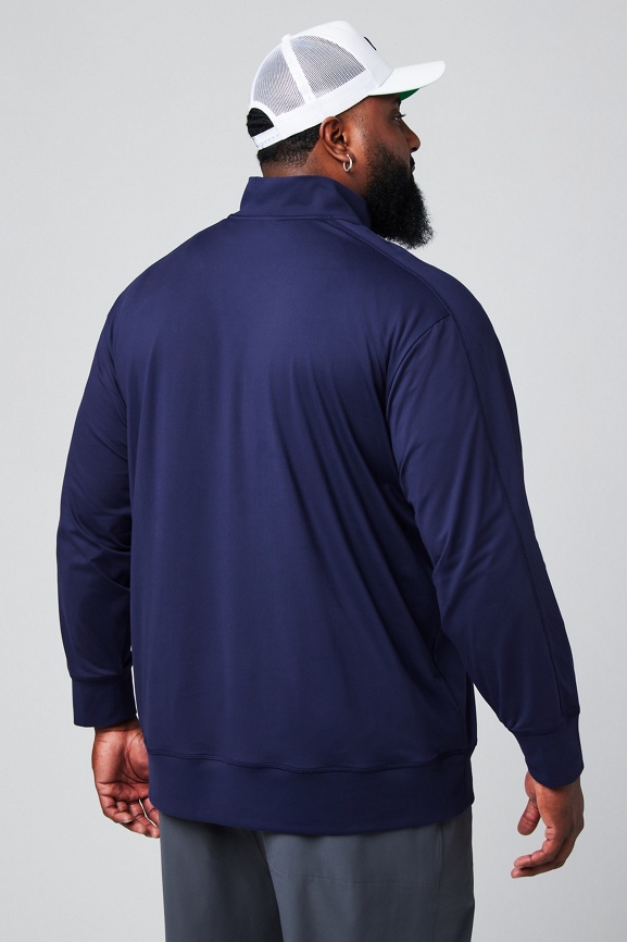 トップス UTILITY COTTON JERSEY Jerzees NuBlend 1/4-Zip Sweatshirt - Embroidered 123285-E