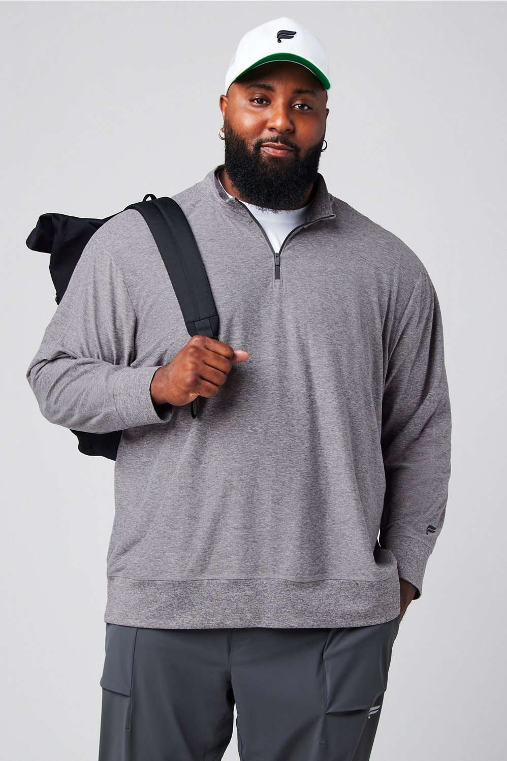 The Cloud Jersey Quarter Zip - Fabletics