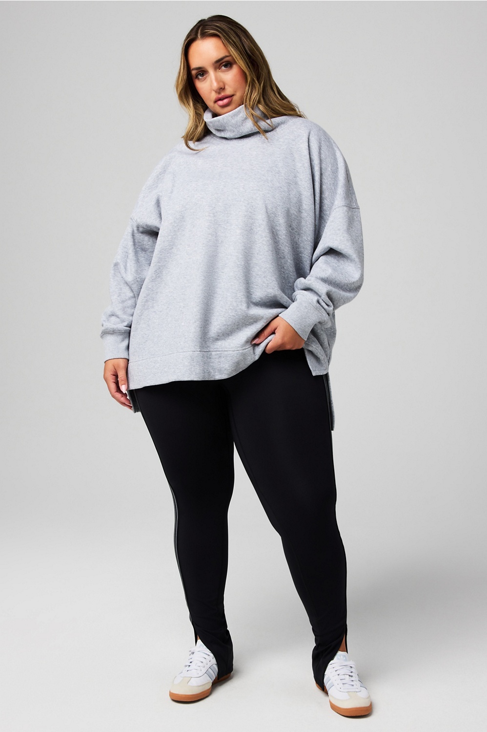 Cozy Fleece Oversized Tunic - Fabletics