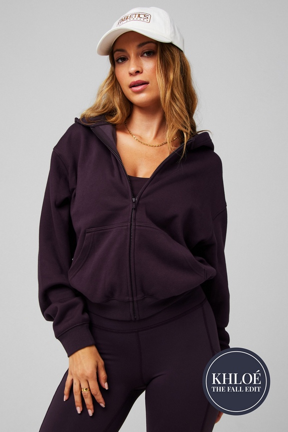 Cozy Fleece Full Zip Hoodie