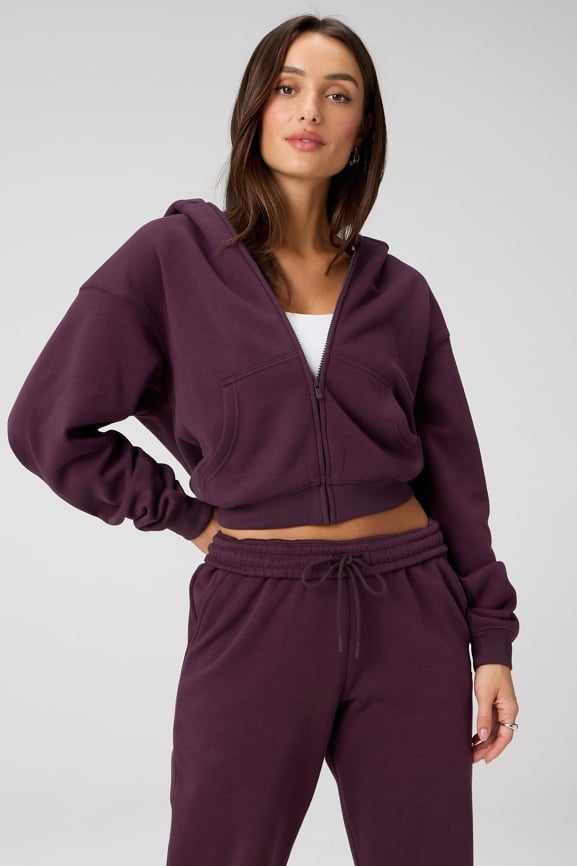 Cozy Fleece Wide Leg Sweatpant