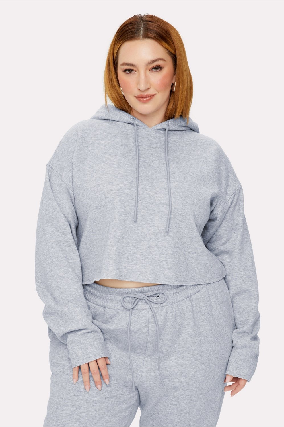 Cozy Fleece Everyday Cropped Hoodie