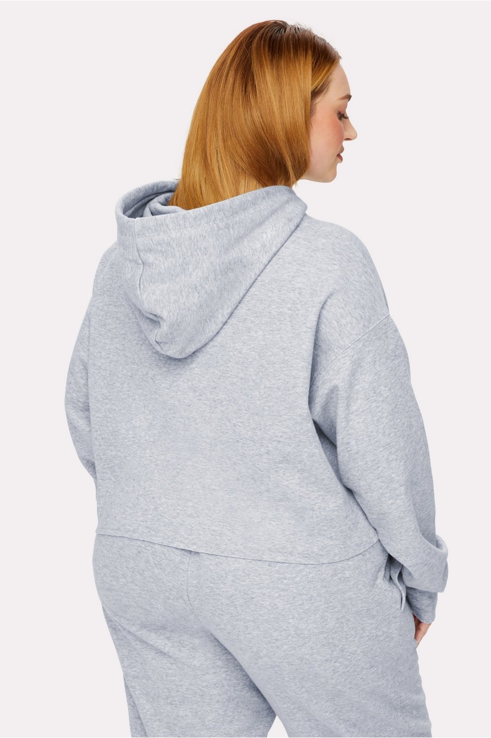 Cozy Fleece Everyday Cropped Hoodie