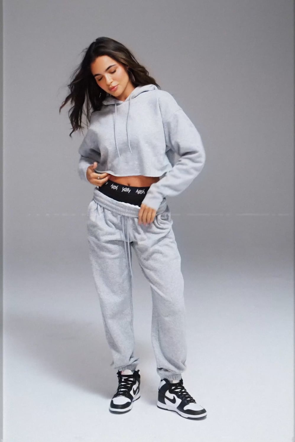 Cozy Fleece Everyday Cropped Hoodie