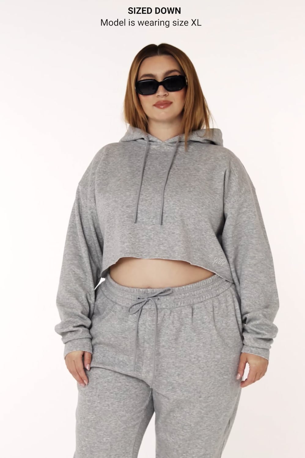 Cozy Fleece Everyday Cropped Hoodie