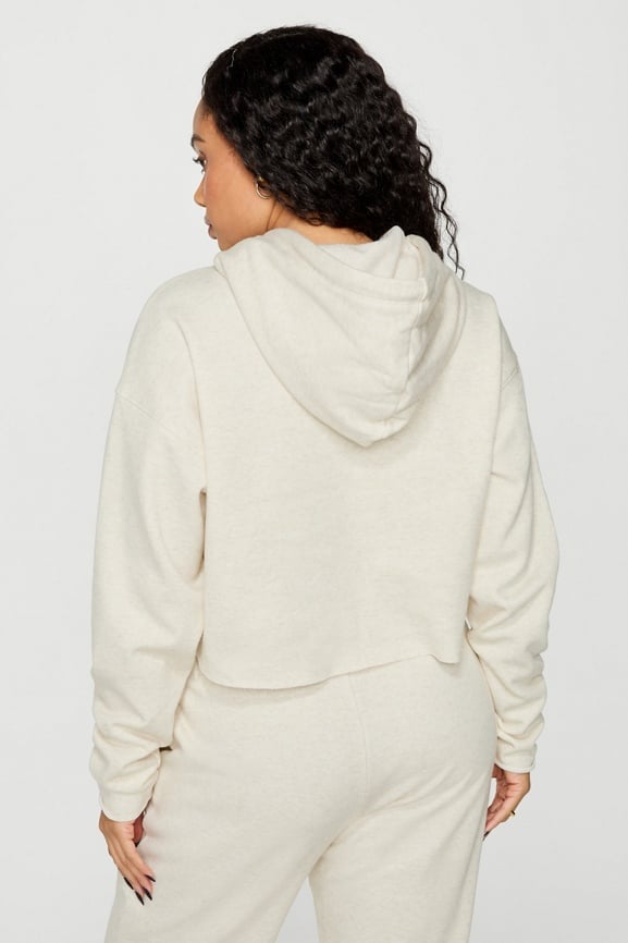 Cozy Fleece Everyday Cropped Hoodie