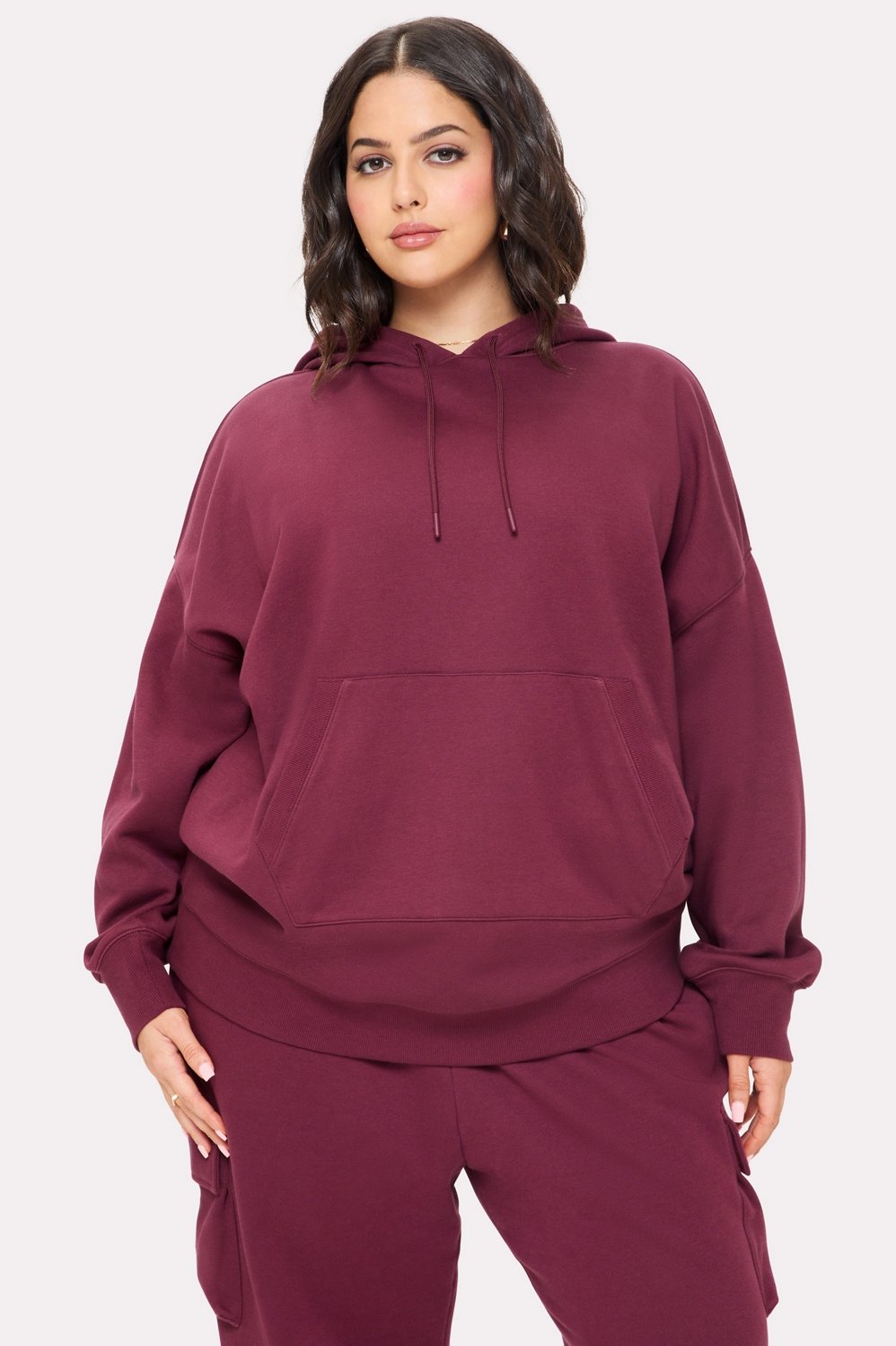 Cozy Fleece Slouchy Hoodie