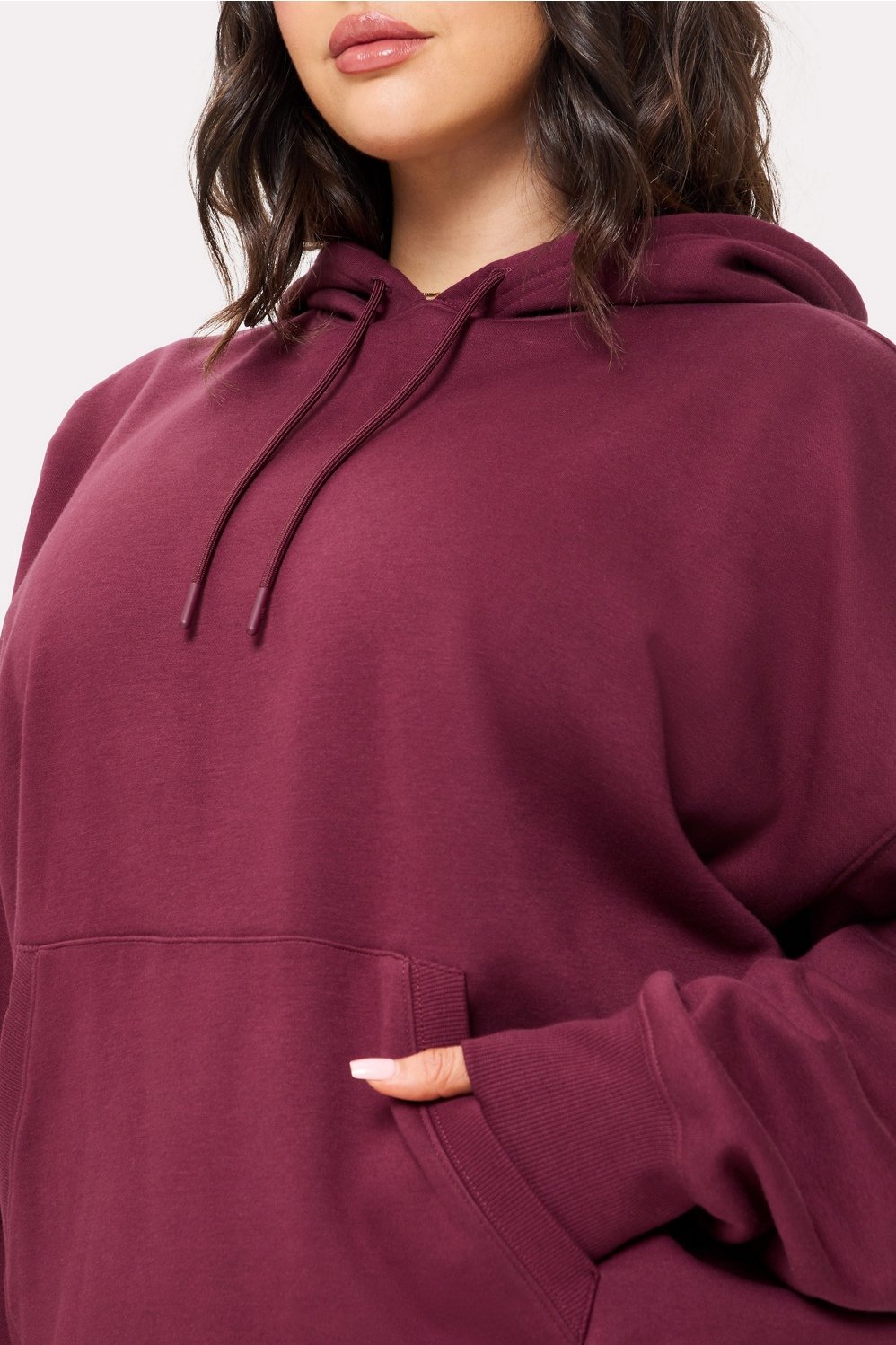 Cozy Fleece Slouchy Hoodie