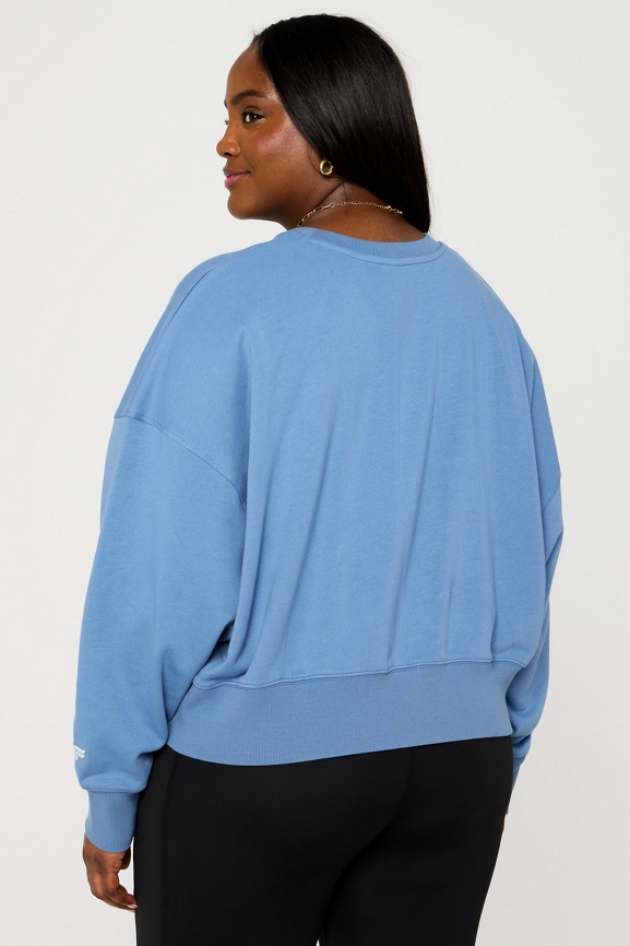 Year Round Terry Crew Neck Sweatshirt