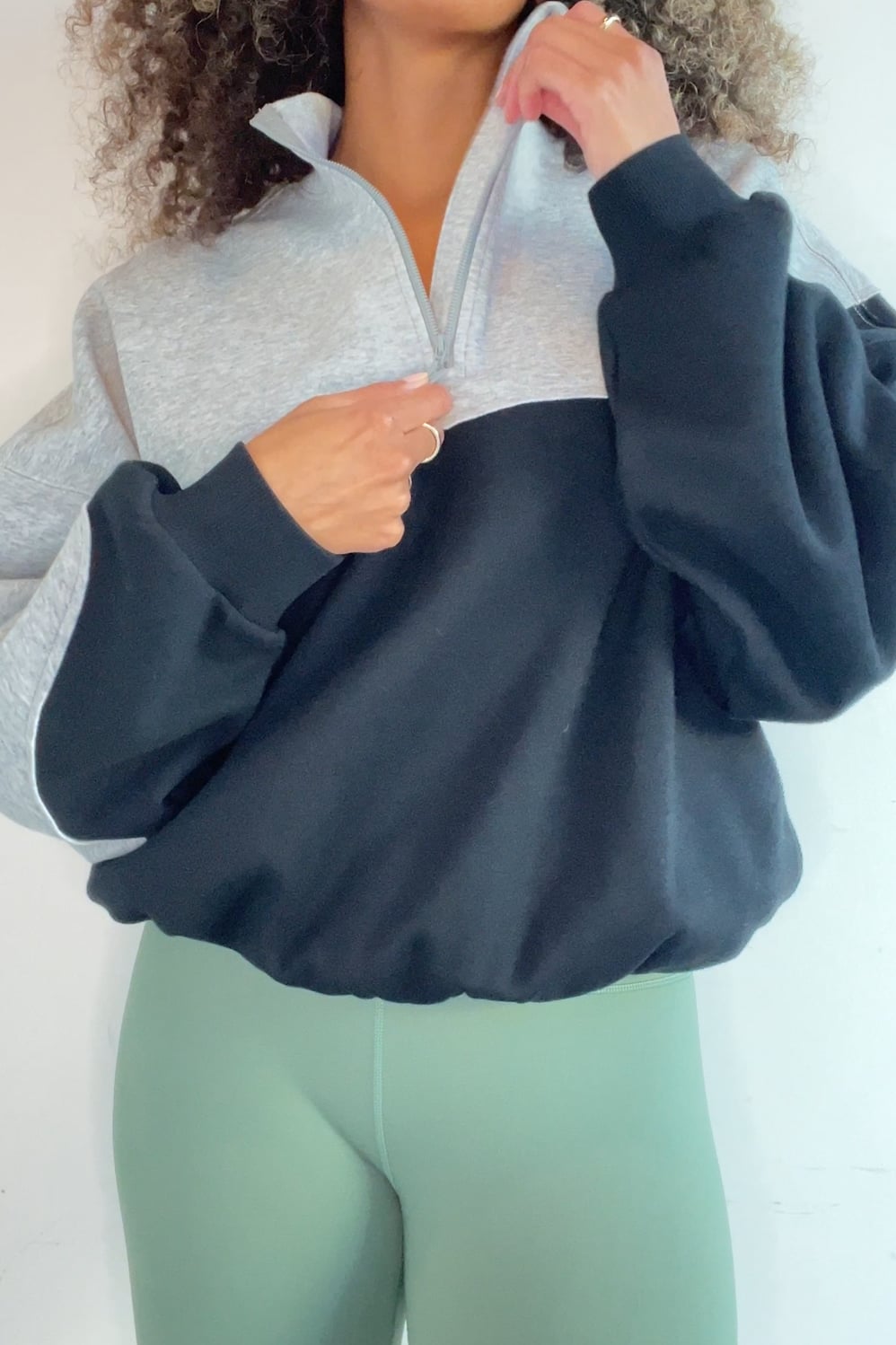 Cozy Fleece Half-Zip Sweatshirt