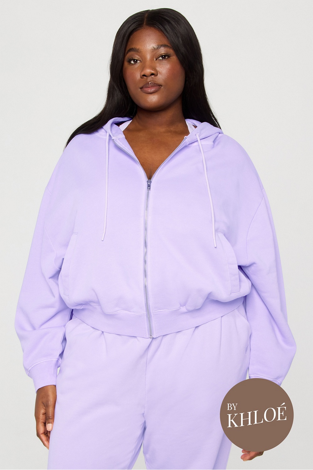 Weekend Full-Zip Baggy Hoodie