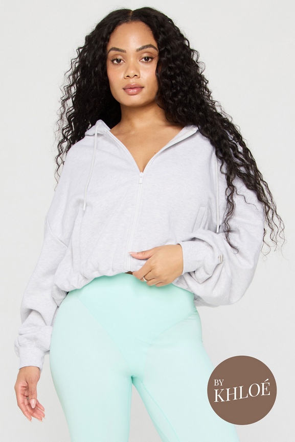 Weekend Full-Zip Baggy Hoodie