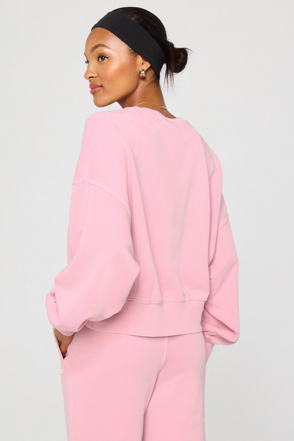 Year Round Terry Crew Neck Sweatshirt