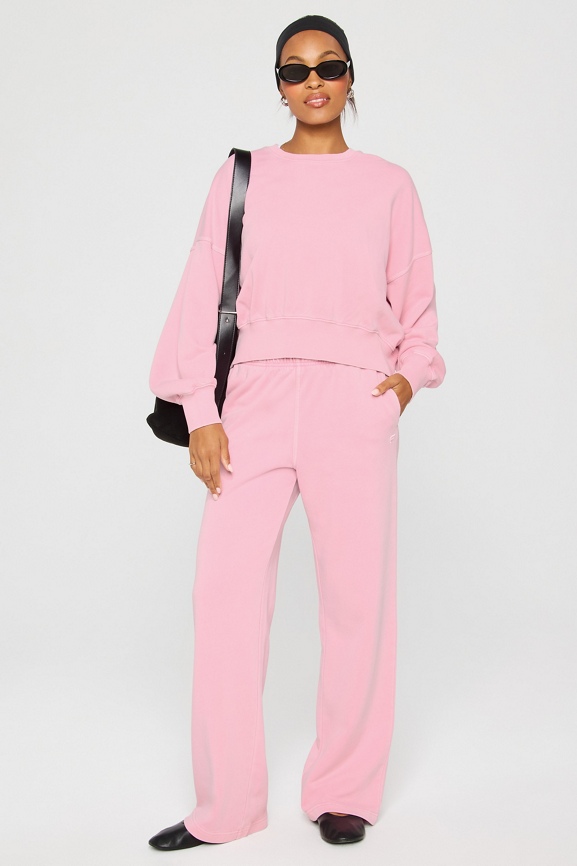 Year Round Terry Crew Neck Sweatshirt