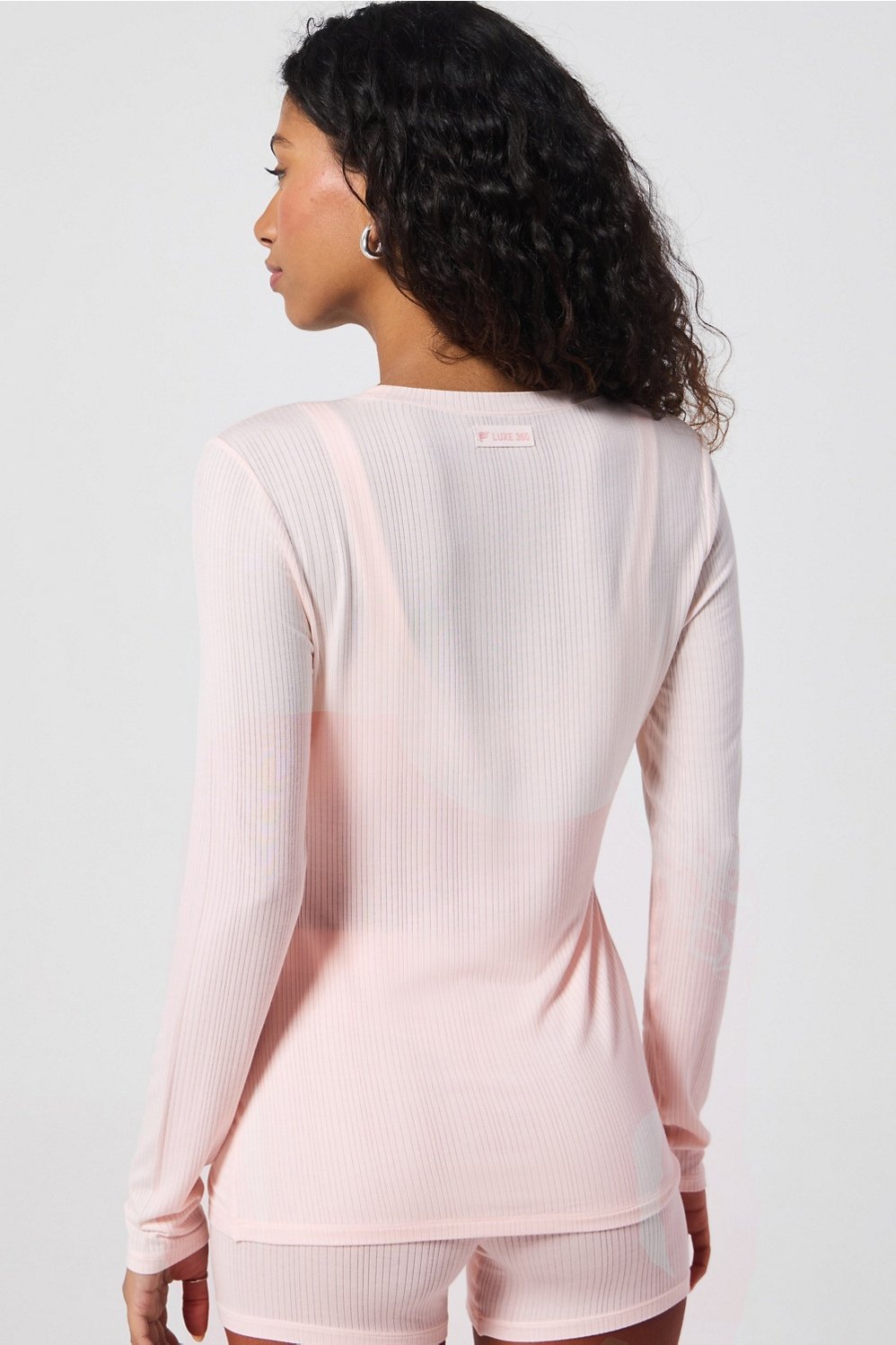 Luxe360 Rib Long-Sleeve Top