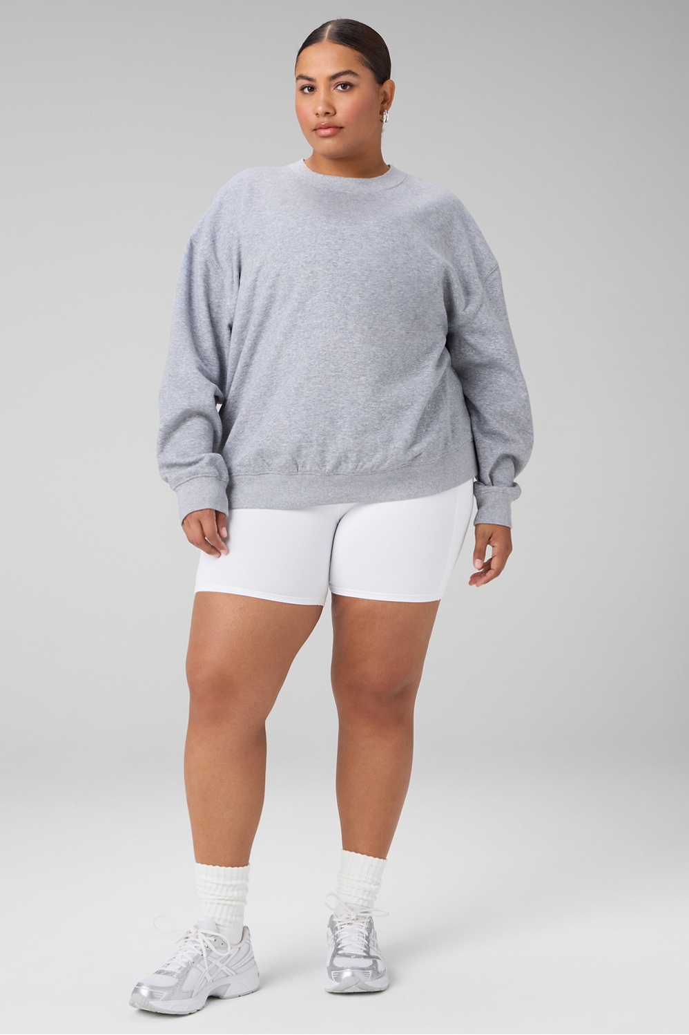 Cozy Fleece Crew Neck Sweatshirt - Fabletics