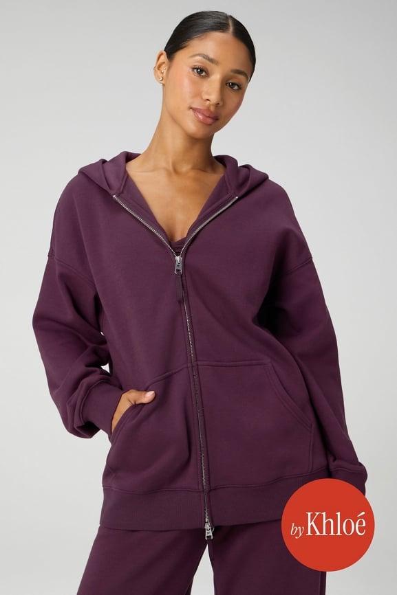 Cozy Fleece Full Zip Hoodie