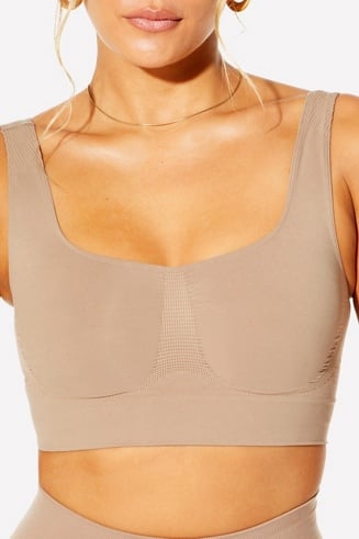 Nearly Nude Seamless Bra with Optional Straps_584904001488