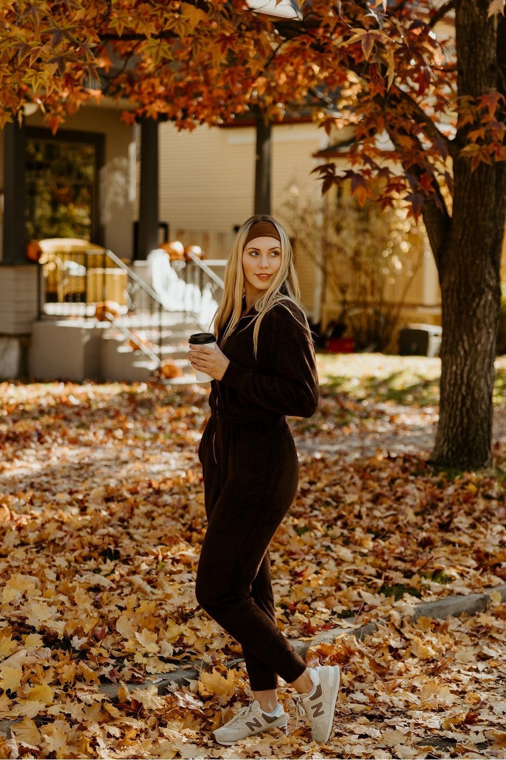 Cozy Cord Zip Onesie - Fabletics