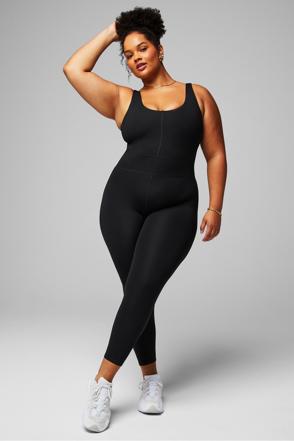 Pureluxe Built-In Bra 7/8 Jumpsuit curated on LTK
