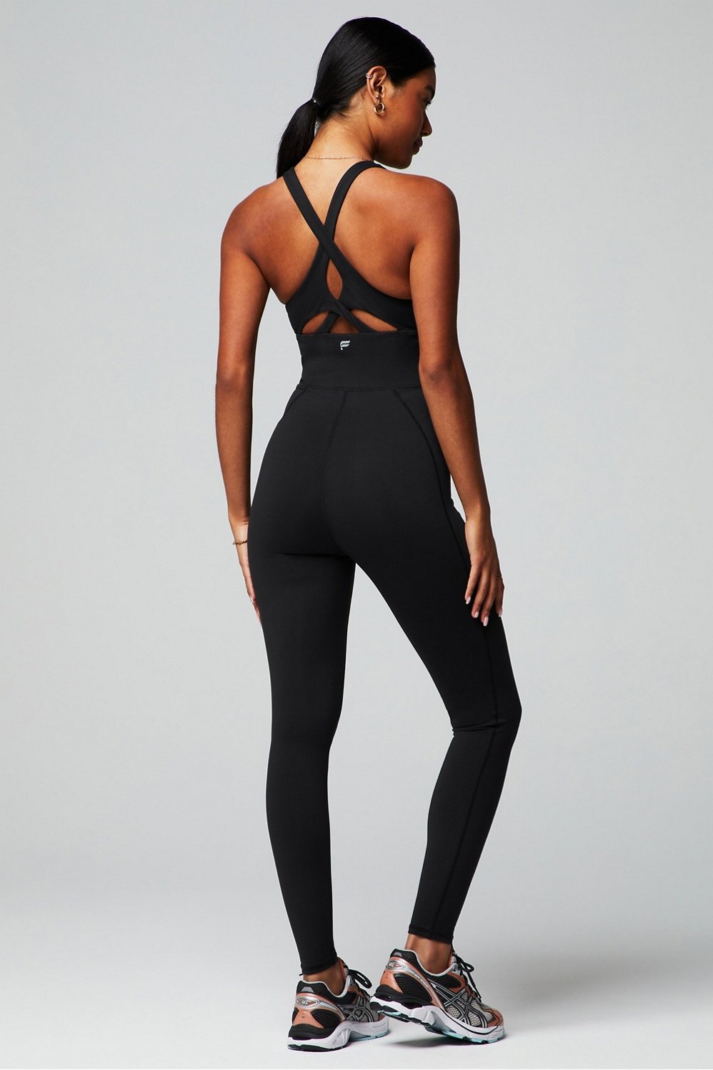 Fabletics store black jumpsuit