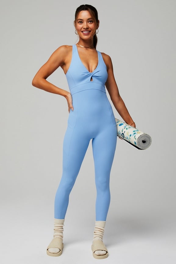 Baby Blue Ribbed Set : r/Fabletics