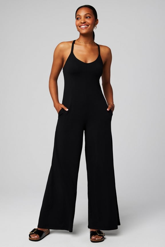 Tess off shoulder jumpsuit 2024 fabletics