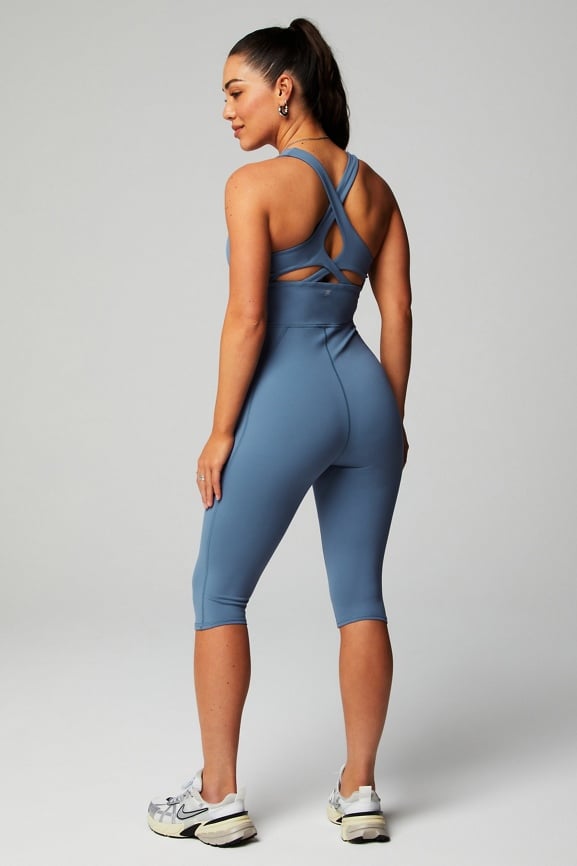 Define Cropped Capri Jumpsuit