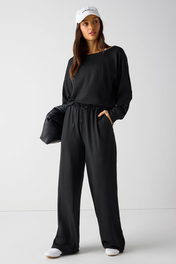 Plush Rib Hooded Jumpsuit Fabletics