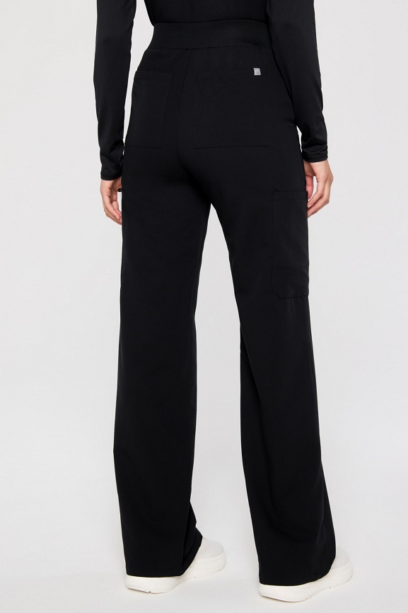 High-Rise Wide Leg Scrub Pant