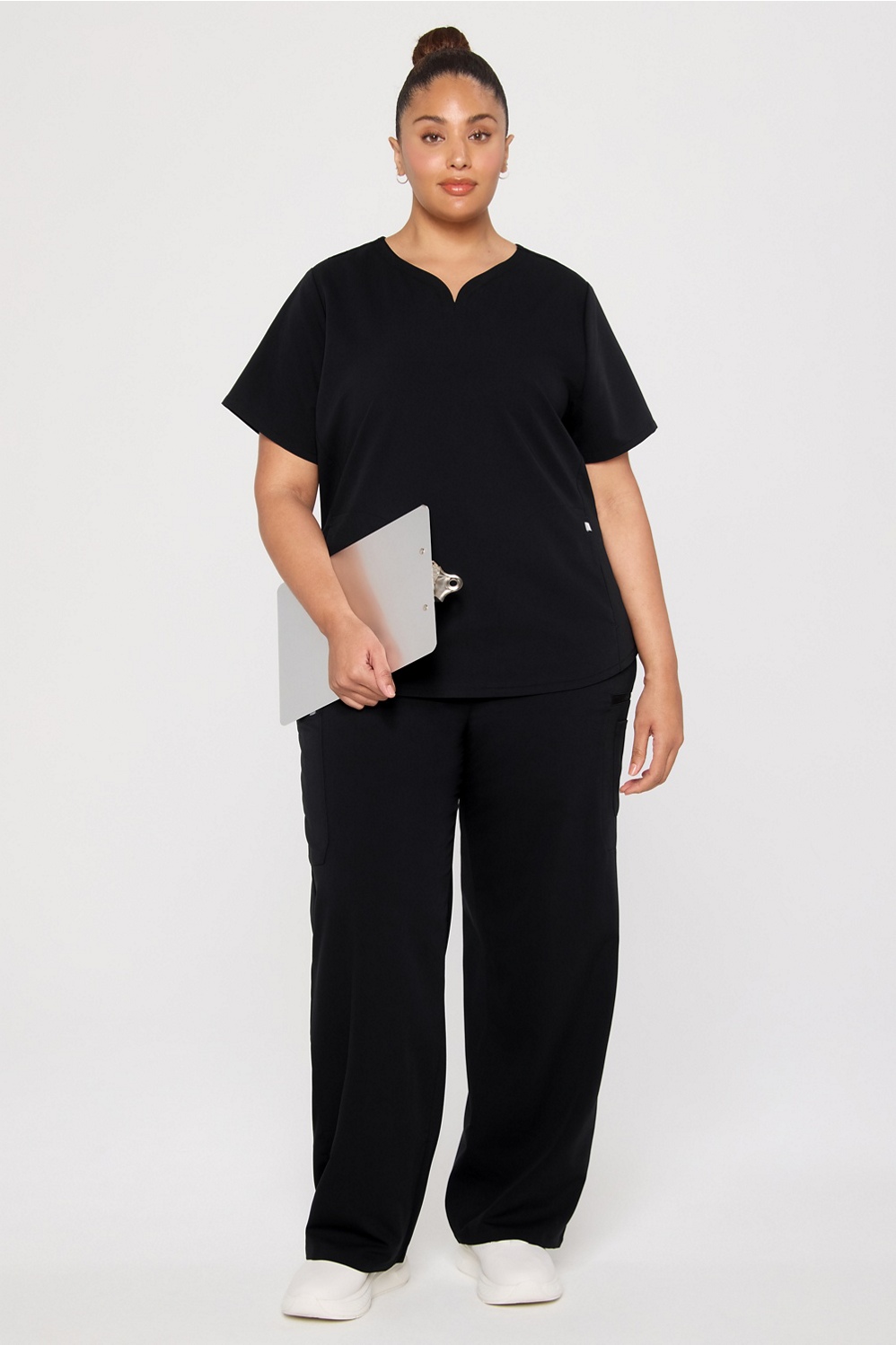 High-Rise Wide Leg Scrub Pant