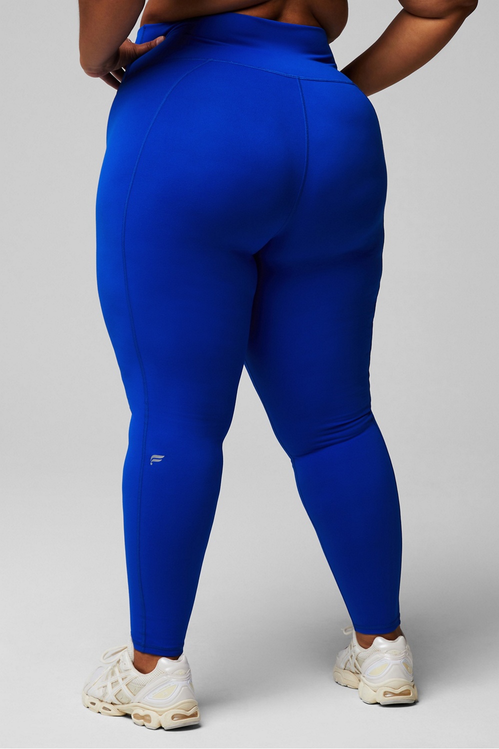 FABLETICS POWERHOLD ULTRA high-waisted leggings define 7/8 length size M  blue £18.00 - PicClick UK