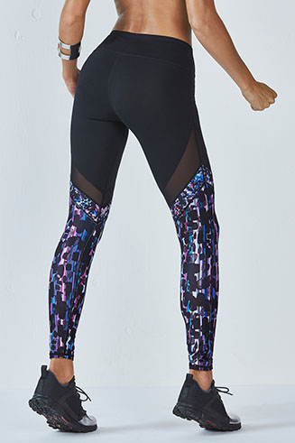 Mid-Rise Mesh Powerhold® Legging - Fabletics