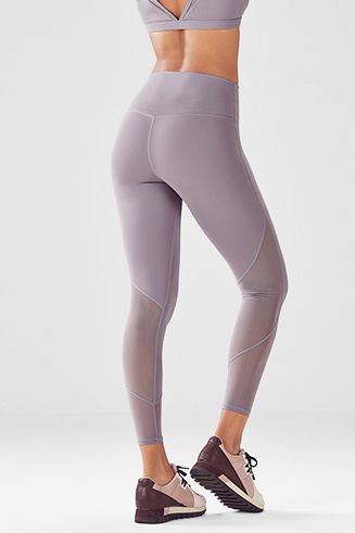 High-Waisted Mesh PureLuxe 7/8 - Fabletics
